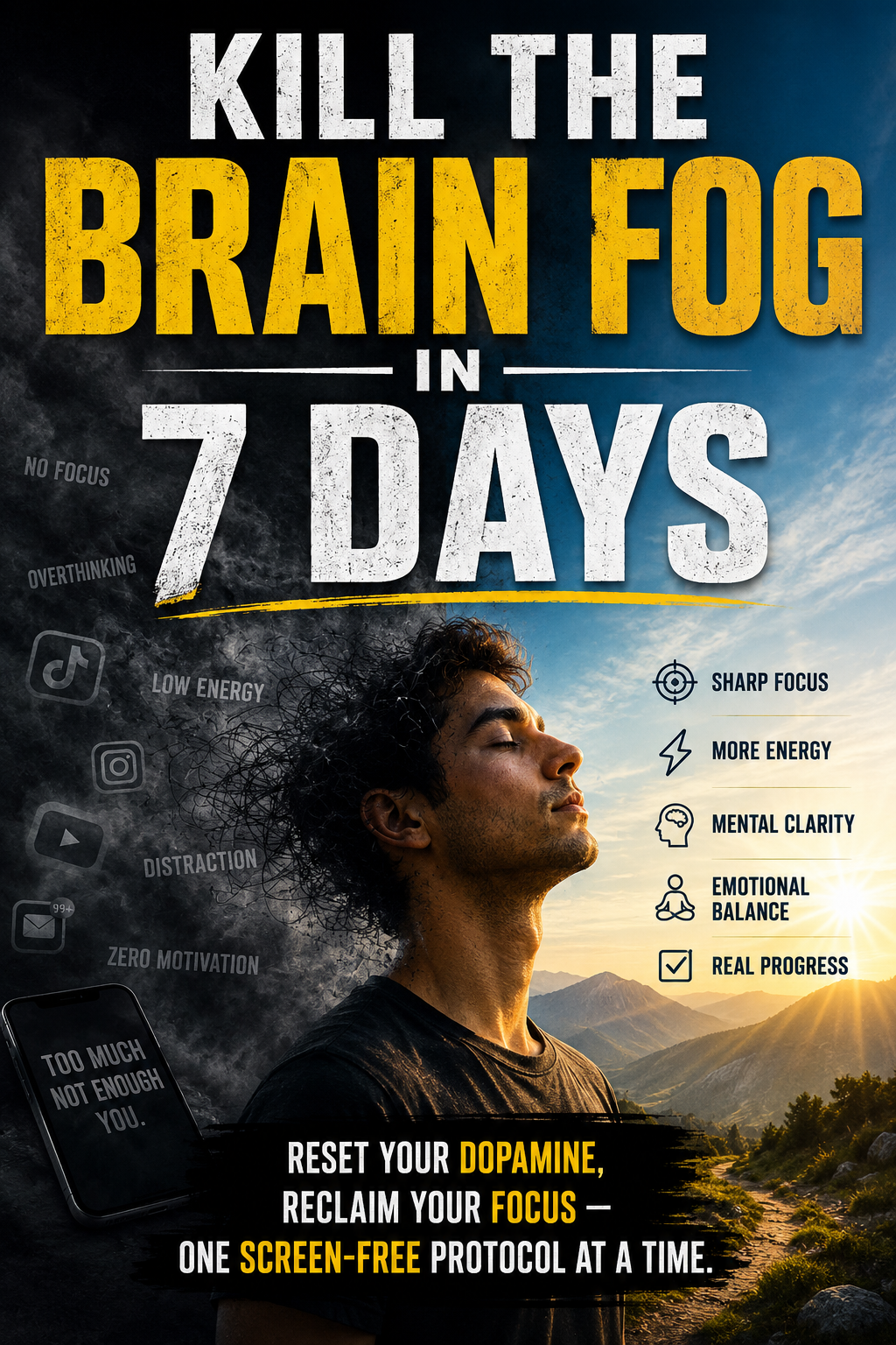 Kill the Brain Fog — The 7-Day Focus Reset for Men